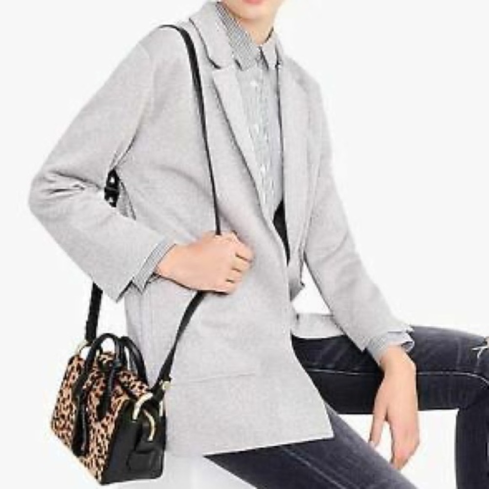 J.Crew Sparkly Sophie Open Front Sweater